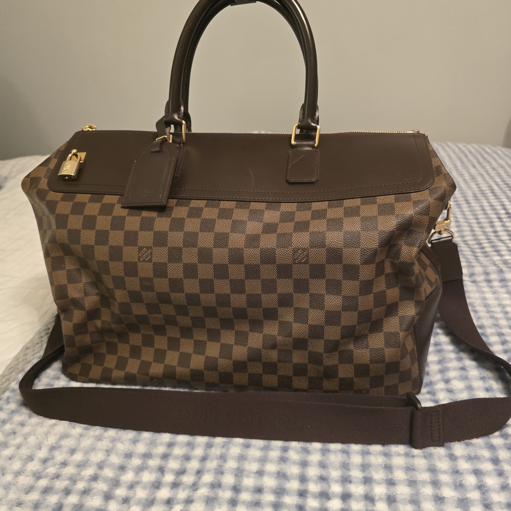 Louis Vuitton Greenwich Damier Ebene Travel Bag PM